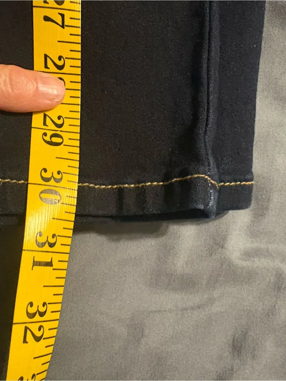 Copperflash Cropped Jeans in Dark Navy